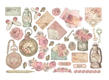 Stamperia Ephemera - Shabby Rose