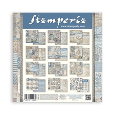 Stamperia Paper Pack 12x12" - Silent Sea