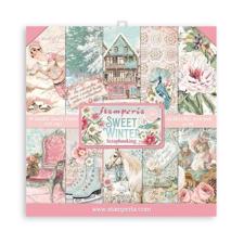 Stamperia Paper Pack 8x8" - Sweet Winter (lille)