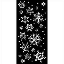 Stamperia Thick Stencil 12x25 cm - Christmas Snowflakes