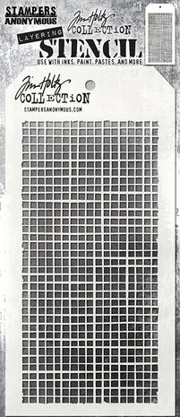 Tim Holtz Layered Stencil - Linen
