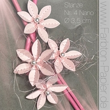 Farbton Die - Foldet Blomst no. 4 (nano)
