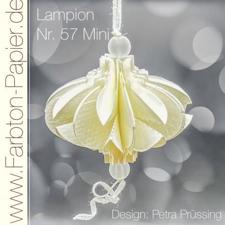 Farbton Die - Foldet Lanterne (lampion) no. 57 (mini)
