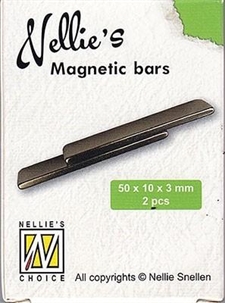 Nellie Snellen Stamping Buddy - Magnet Bars (2 stk.) - aflange