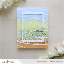 Altenew Stencil 6x6" - Brilliant Waves