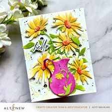 Altenew Embossing Folder, Die & Stencil - Picther Vases (bundle)