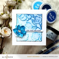 Altenew Embossing Folder - Magnolia Dreams 3D
