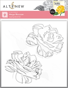 Altenew Stencil 6x6" - Mega Blossom Stencil Set (4 pcs).