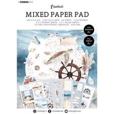 Studio Light Mixed Media Paper Pad (A5) - #13 Seaside