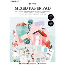 Studio Light Mixed Media Paper Pad (A5) - #14 Summer Holidays