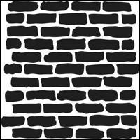 Template 12x12" - Bricks