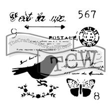 Crafter's Workshop Template 6x6" - Chickadee Post