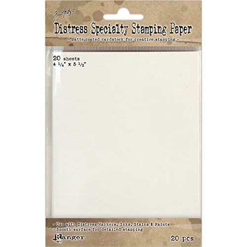 Tim Holtz Distress Specialty Stamping Paper (postcard size)