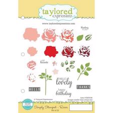 Taylored Expressions Stamps - Simply Stamped Roses