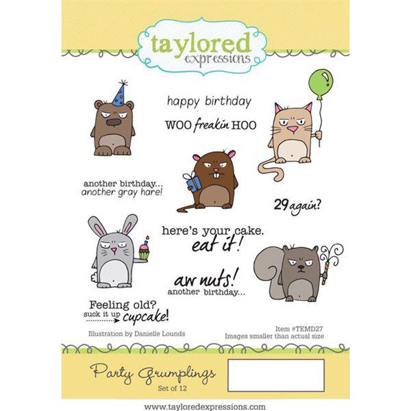 Taylored Expressions Stamps - Party Grumplings