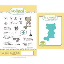 Taylored Expressions Stamps & Dies - If Cats Could Talk