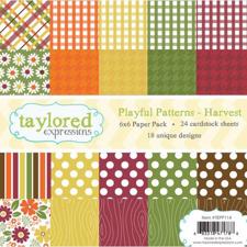 Taylored Expressions Paper Pad - Playfull Patterns / Harvest