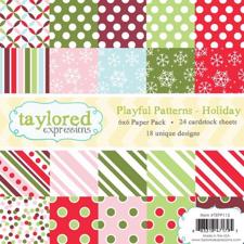 Taylored Expressions Paper Pad - Playfull Patterns / Holiday