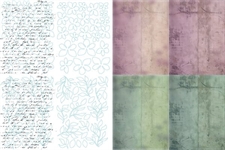 TEXT(ures) Laser Cut Pack - Beneath the Brambles / Inkable Florals 