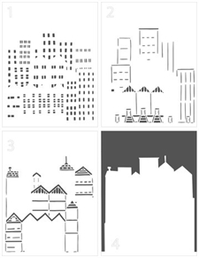 Crafter's Workshop Template - A2 Layered / Cityscape Buildings