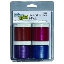 The Crafters Workshop Stencil Butter - 4-pack / Jewels