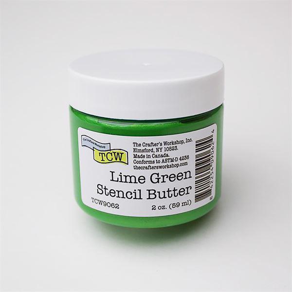 The Crafters Workshop Stencil Butter - Lime Green