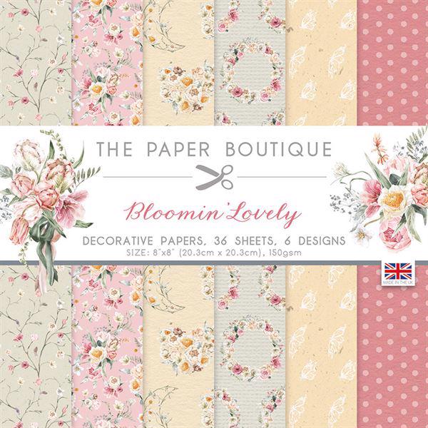 The Paper Boutique Paper Pad 8x8" - Bloomin Lovely