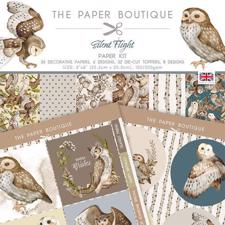 The Paper Boutique Paper KIT 8x8" - Silent Flight (paper pad + toppers)