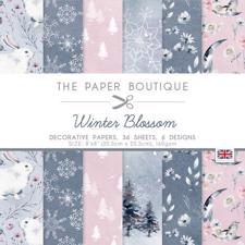The Paper Boutique Paper Pad 8x8" - Winter Blossom