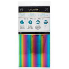 iCraft Deco Foil - Foil Sheets / Rainbow - VALUE pack