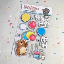Time 4 Tea Clear Stamps - Birthday Bear