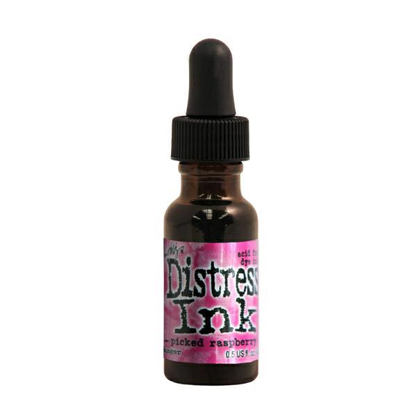 Distress Ink Flaske - Picked Raspberry