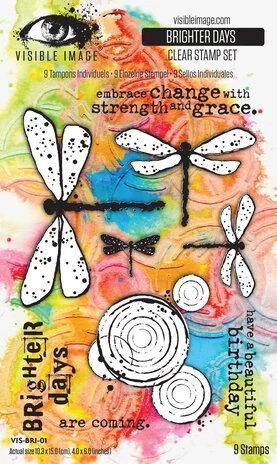Visible Image Clear Stamps - Brighter Days