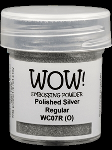WOW Embossing Pulver - Polished Silver