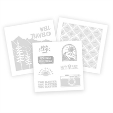 WRMK Vinyl Print Press Screen - Pre-Cut Iron On Vinyl / Travel