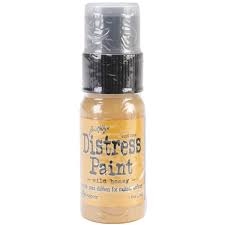 Distress Acrylic PAINT - Wild Honey (dabber)