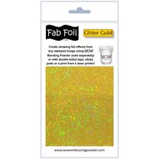 Wow Fab Foil - Glitter Gold