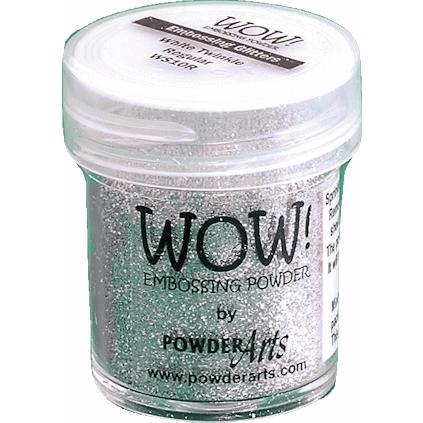 WOW Embossing Pulver - White Twinkle