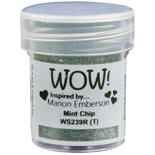 WOW Embossing Pulver - Mint Chip