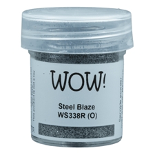 WOW Embossing Pulver - Steel Blaze