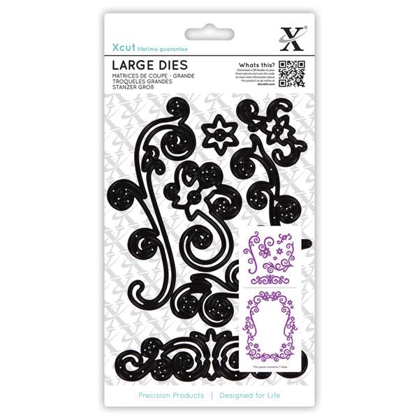 X-Cut Die Set - Floral Flourishes